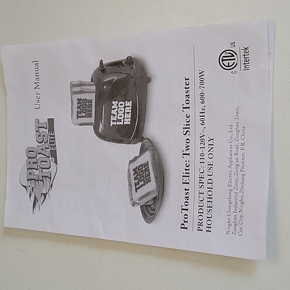 NHL⚡️TOASTER    TWO SLICE NHL ⚡️ LIGHTNING TEAM LOGO TOASTER, by PRO TOAST ELITE - Picture 7 of 13